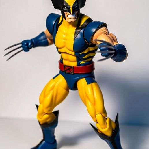 Wolverine Action Figure Masked Posed