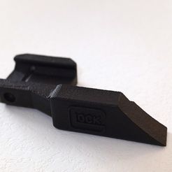 xf102912.jpg OBJ-Datei Thumb rest for Glock kostenlos herunterladen • 3D-Drucker-Design, soulaherve
