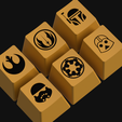 starwars.png Star Wars inspired keycap set