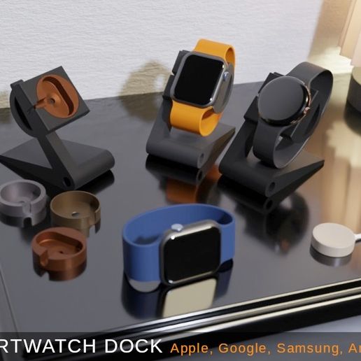 Universal Smartwatch Dock - Apple, Google, Samsung, Amazfit etc.