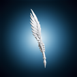 ember-wing-quill-pen-stl-3d-print-turntable-02-72deg.png Ember Wing Quill Pen 3D Printable
