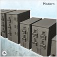 8.jpg Set of ten urban multi-storey buildings with single roof (intact version) (18) - Modern WW2 WW1 World War Diaroma Wargaming RPG