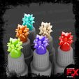 crystal-cluster-stem.jpg CRYSTAL CLUSTER - VALLEJO NEW XPRESS COLOUR COLOR TRANSLUCENT BOTTLE SWATCH SUPER MINI CAP - 18ML