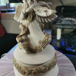 IMG_20230525_183429.jpg Archivo STL Joyero Sarah Angel・Diseño para descargar y imprimir en 3D