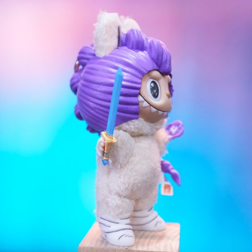 DSCF0248.jpg Labubu Accessories Toys - Rumi Set Cosplay (Hair - Weapon - lightstick) KPop Demon Hunters