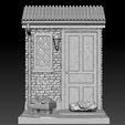 3.png Baby Harry Potter Doorstep Privet Drive Book Nook STL - Shelf Insert 3D Print Model