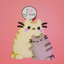dadsadas.png I LOVE MOM - CAT PUSHEEN MOM