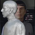 Spock_0015_Слой 7.jpg Mr. Spock from Star Trek Leonard Nimoy bust