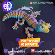 Mesa-de-trabajo-412.png LION TAIL GECKO - FLEXI - 3MF - STL