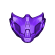 faceless halfmask obj.obj Faceless - cosplay sci-fi half-mask