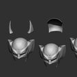 12.JPG Wolverine Mask - Helmet for Cosplay 1:1