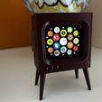 ee767805-f7cc-4432-9cd7-59167211341a.jpg Free 3D file Apple Watch TV charger stand (series 5, 44 mm)・3D printer design to download
