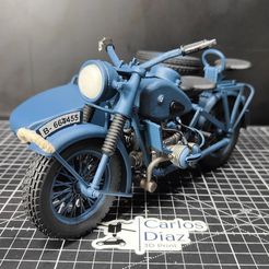 IMG20230604120022.jpg 3D file BMW R75 motorcycle with sidecar・Model to download and 3D print