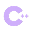 cpp logo.obj C++ Keychain