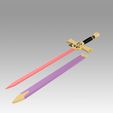 6.jpg Seraph of the End Mikaela Hyakuya C Sword Cosplay Weapon Prop