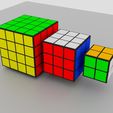 View0.jpg Rubik's Cubes Asset (4X, 3X, 2X versions)