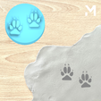 Dingo.png Stamp - Animal footprint pair