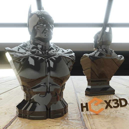 Capture d’écran 2016-12-13 à 16.57.01.png Archivo STL gratis Un nuevo busto de Batman Arkham・Plan de la impresora 3D para descargar, Geoffro