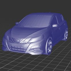 IMG_20220929_160445.jpg Fichier STL gratuit Nissan Tiida・Plan à télécharger et à imprimer en 3D, Ilovecars