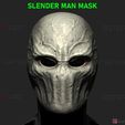 001.jpg Slender Man Mask - Horror Scary Mask - Halloween Cosplay
