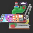 DOCK_STATION_APPLE_iPHONE_APPLE_WATCH.jpg 3 em 1 Dock Station Apple Charger iPhone e Apple Watch Super Mario