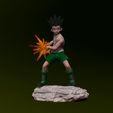 40.jpg Gon Freecss - Hunter x Hunter 3d print Statue - Figurine