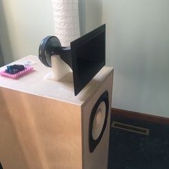 IMG_2174.JPG Free 3D file JBL horn tweeter stand・3D printer design to download