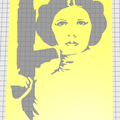 Annotation 2019-10-08 192744.png STL-Datei Stencil Leia 01・3D-druckbare Vorlage zum herunterladen