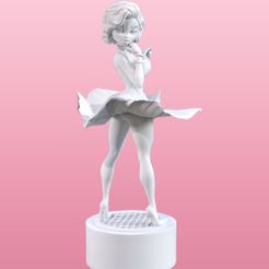 MM3.jpg 3D file MARYLIN MONROE FIGURINE・3D printing idea to download