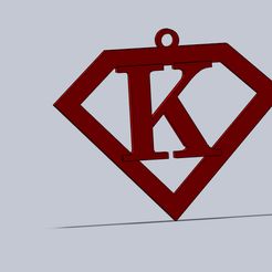 k.jpg Letter K key holders