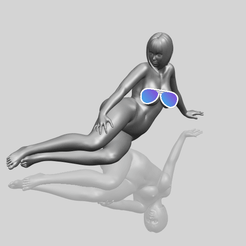 TDA0737_Naked_Girl_31-LyingonFloorA00-1 - Copy.png Free 3D file Naked Girl 31 - Lying on Floor・3D printer design to download