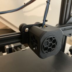 image_50395137.JPG Free STL file Ender 3 V2 Replacement Hot End Cover / Fan Duct・3D printing design to download