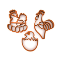 cookie-cutter-pack-easter-3d-model-stl.png Cookie cutter pack - Easter 3D print model