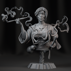 KemuriClayRender2Cropped.png 3D file Kemuri・Design to download and 3D print