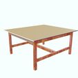 0_00016.jpg TABLE 3D MODEL - 3D PRINTING - OBJ - FBX - MASE DESK SCHOOL HOUSE WORK HOME WOOD STUDENT BOY GIRL