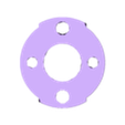 Adapter Base Spacer v1.0.stl Lead Screw Nut TR8x8 Adapter to Oldham Coupling