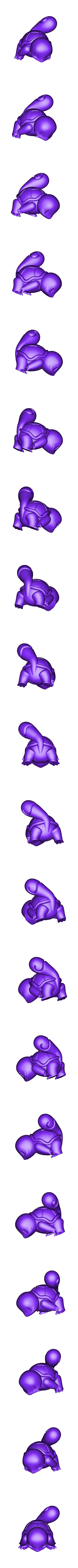 squirtle pose 2.stl Squirtle - Pokemon