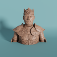 ancient-king-blender-render-2.png Bust of an Ancient King and full sized model