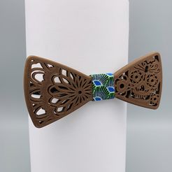 IMG_6632.jpg Fichier STL Noeud Papillon Dia de los Muertos・Modèle à télécharger et à imprimer en 3D