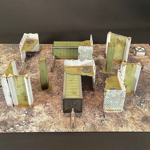 Folie1.jpeg Kill Team competitive tournament terrain in FPD (fast printing design)
