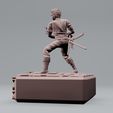 4.jpg Roronoa Zoro one piece - 3D printable