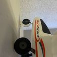 image1-1.jpeg Free STL file Airplane Wall Mount Aero Scout S 2 76mm Tire・3D print model to download
