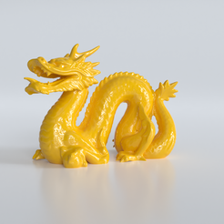Dragon.png Datei STL FancyDragon・Modell für 3D-Druck zum herunterladen