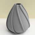 vase coquillage gris.jpg low tide" vase