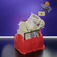 DElivery-moogle3.png MTG FF DECK BOX COMPATIBLE WITH COMMANDER DECKS: Delivery Moogle #087