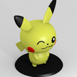 3.png Archivo STL Pikachu Pokémon・Modelo imprimible en 3D para descargar, RMMAKER