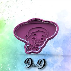 untitled.147.jpg Fichier STL Jessi Toy Story Cutter・Design à télécharger et à imprimer en 3D