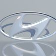 2.jpg Hyundai Badge 3D Print