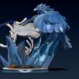 WIP9.jpg One Piece - Aokiji Kuzan Marine Admiral statue - Blue Pheasant 3D print model