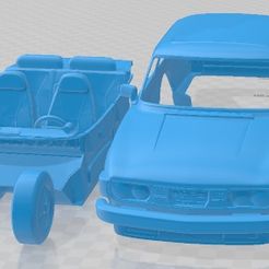Saab-99-Turbo-1978-Partes-1.jpg 3D file Saab 99 Turbo 1978 Printable Car・3D printer design to download